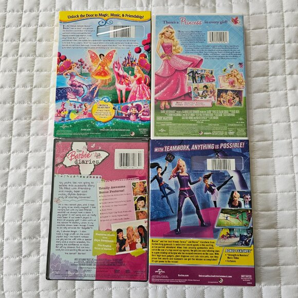 Barbie DVD Lot of 18 Movies Games New Old Stock NOS Y2K 2000s Sealed - Picture 3 of 10